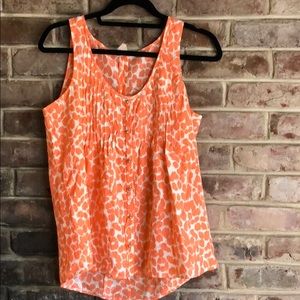 J. Crew silk sleeveless top